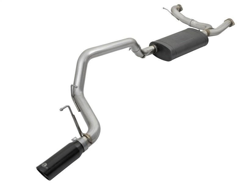 aFe MACHForce XP 3in 304 SS Cat - Back Exhausts w/ Black Tips 10 - 17 Nissan Patrol (Y62) V8 - 5.6L - My Store