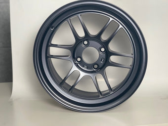 compare product Enkei RPF1 15x8 4x100 28mm Offset 5 Hub Bore Gunmetal Wheel - 11.64Lbs (MOQ 40)