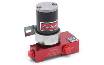 compare product Edelbrock Fuel Pump Electric Quiet-Flo Carbureted 160GPH 1/2In In 1/2In Out 160 GPH Red