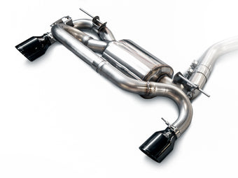 compare product AWE Tuning BMW F22 M235i / M240i Touring Edition Axle-Back Exhaust - Diamond Black Tips (102mm)