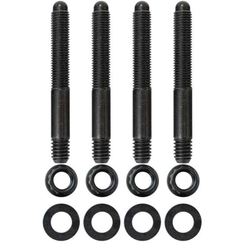 Moroso 5/16in - 24 x 2.5in Long 12 - Point Nuts Carburetor Stud Kit - My Store