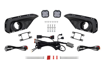 compare product Diode Dynamics 2025 Ford Mustang EcoBoost SS3 Add-On Fog Lamp Kit White Sport
