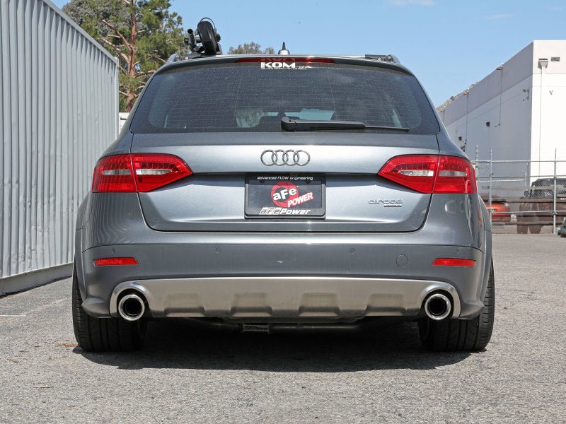 aFe MACH Force - Xp 13 - 16 Audi Allroad L4 SS Axle - Back Exhaust w/ Polished Tips - My Store