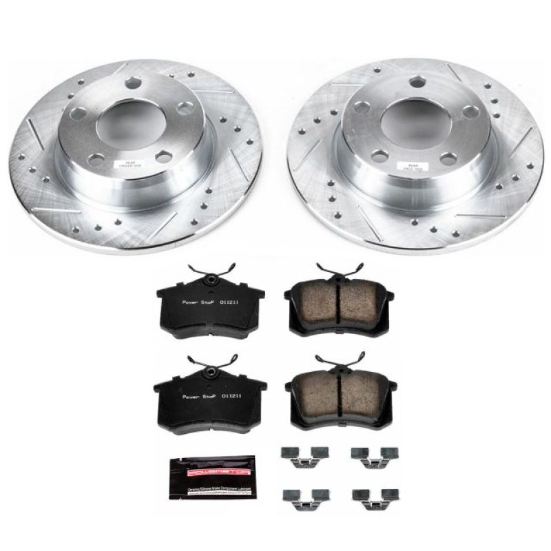 Power Stop 98 - 04 Audi A6 Quattro Rear Z23 Evolution Sport Brake Kit - My Store
