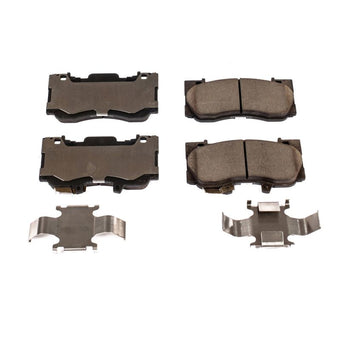 compare product Power Stop 15-19 Ford Mustang Front Z17 Evolution Ceramic Brake Pads w/Hardware