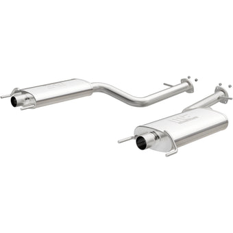 compare product MagnaFlow 12-16 Lexus LS460 4.6L V8 Stainless Steel Axle Back (Uses Factory Tips)