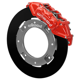 compare product Wilwood 17-21 Can-Am X3RS Red 6-Piston Front Kit 11.25in - Undrilled Rotors