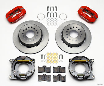 compare product Wilwood Forged Dynalite P/S Park Brake Kit Red Impala 59-64 / Corvette 57-62