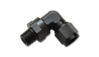 compare product Vibrant -10AN to 1/2in NPT Female Swivel 90 Degree Adapter Fitting