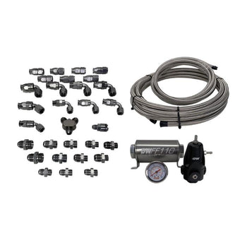 compare product DeatschWerks 08+ Subaru WRX/STI X2 Series Pump Module -8AN Feed w/ -6AN Return PTFE Plumbing Kit