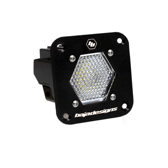 compare product Baja Designs LED Light Pod Flush Mount Clear S1 Work/Scene Pattern