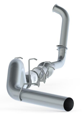 compare product MBRP F-250/350 6.0L EC/CC 5in Turbo Back (Stock Cat) Single Side Exit AL