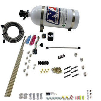 compare product Nitrous Express 6 Cyl Dry Direct Port Nitrous Kit w/ 12lb Bottle