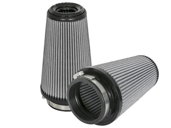 compare product aFe Magnum FLOW Pro DRY S Replacement Air Filter (Pair) F-3.5in. / B-5in. / T-3.5in. (Inv) / H-8in.