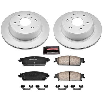 compare product Power Stop 07-14 Cadillac Escalade Rear Z17 Evolution Geomet Coated Brake Kit