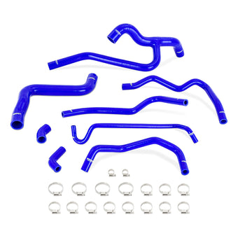 compare product Mishimoto 05-10 Mustang V6 Silicone Radiator & Heater Hose Kit - Blue