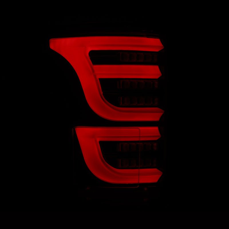 AlphaRex 15 - 20 Ford F150 Luxx - Series LED Tail Lights Alpha - Black - My Store