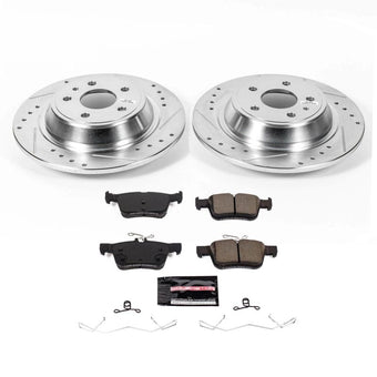 compare product Power Stop 2020 Ford Fusion Rear Z23 Evolution Sport Brake Kit