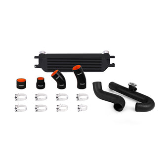 compare product Mishimoto 2015 Ford Mustang EcoBoost Performance Intercooler Kit - Black Core Wrinkle Black Pipes