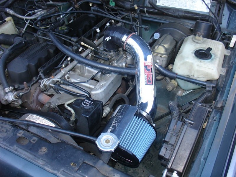Injen 91 - 01 Jeep Cherokee XJ 4.0 L6 Polished Power - Flow Intake w/ MR Tech & Web Nano Filter - My Store