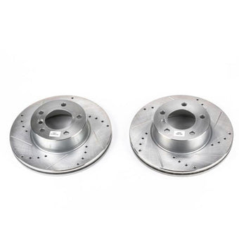 compare product Power Stop 08-13 BMW 128i Front Evolution Drilled & Slotted Rotors - Pair