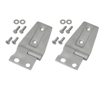 compare product Kentrol 07-18 Jeep Wrangler JK Hood Hinge Pair Bare Grey