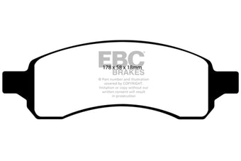 compare product EBC 07+ Buick Enclave 3.6 Extra Duty Front Brake Pads
