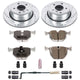 Power Stop 06 - 07 BMW 530xi Rear Z26 Street Warrior Brake Kit - My Store
