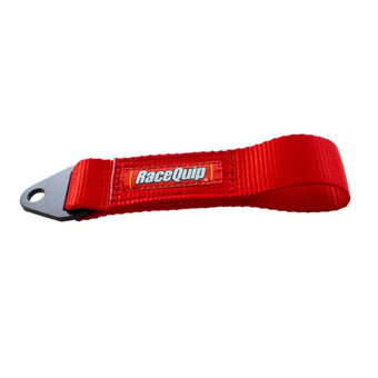 compare product RaceQuip Race Car Tow Hook Strap with Soft Eye Loop End / 12000 LB Rating