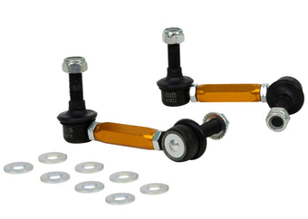compare product Whiteline Universal Sway Bar Link Assembly Heavy Duty Adjustable Steel Ball 115mm Size