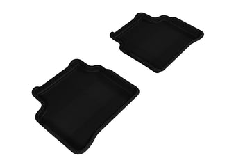 compare product 3D MAXpider 2007-2012 Nissan Altima Sedan Kagu 2nd Row Floormats - Black