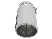 aFe Power Intercooled Tip Stainless Steel - Polished 4in In x 5in Out x 12in L Bolt - On - My Store