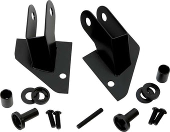 compare product Kentrol 87-95 Jeep Wrangler YJ Mirror Relocation Bracket Pair - Powdercoat Black