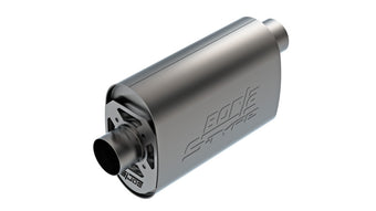 compare product Borla CrateMuffler LS3 3in Offset/Center 14in x 4.35in x 9.10in Oval Muffler S-Type