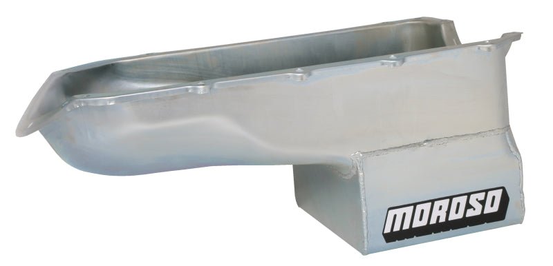 Moroso Pontiac V - 8 (301 - 455) Extra Deep Wet Sump 8qt 9.75in Steel Oil Pan - My Store