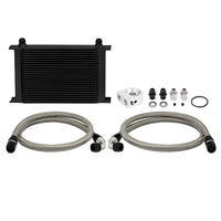 Mishimoto Universal 25 Row Oil Cooler Kit (Black Cooler) - My Store