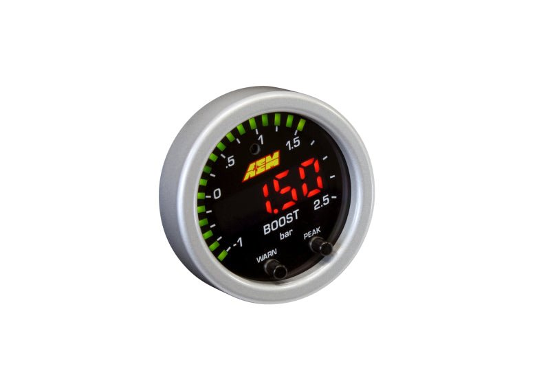 AEM X - Series Boost Pressure - 30inHg 35psi Gauge - My Store