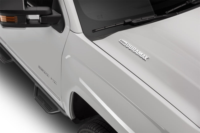N - Fab Nerf Step 14 - 17 Chevy - GMC 1500 Double Cab 6.5ft Bed - Tex. Black - Bed Access - 3in - My Store