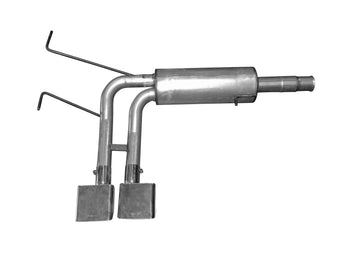 compare product Gibson 10-13 Chevrolet Silverado 1500 LS 4.8L 2.5in Cat-Back Super Truck Exhaust - Stainless