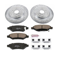 Power Stop 08 - 14 Cadillac CTS Rear Z23 Evolution Sport Brake Kit - My Store