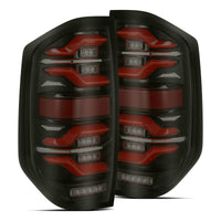 AlphaRex 14 - 21 Toyota Tundra LUXX LED Taillights Black/Red w/Activ Light/Seq Signal - My Store