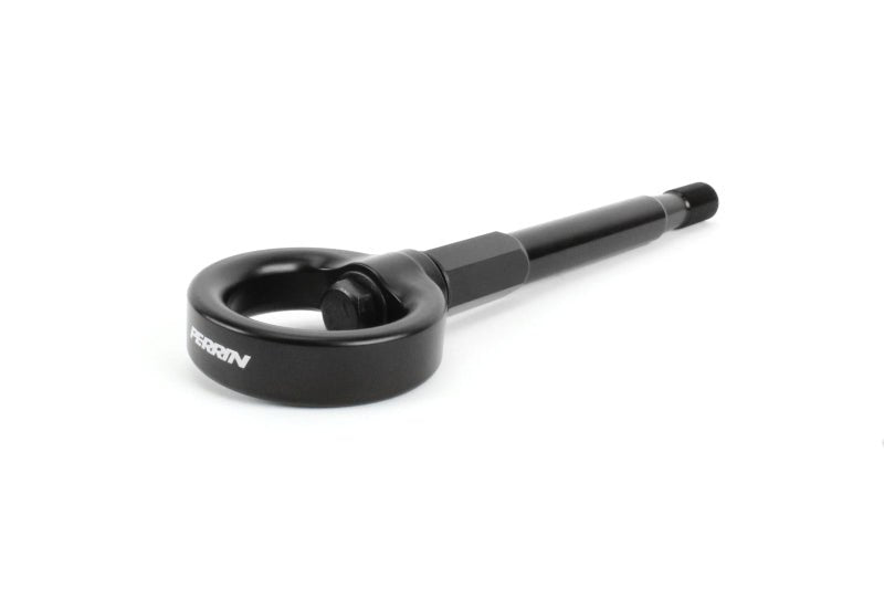 PERRIN 08 - 14 Subaru WRX/STI (Hatchback) Tow Hook Kit (Rear) - Black - My Store
