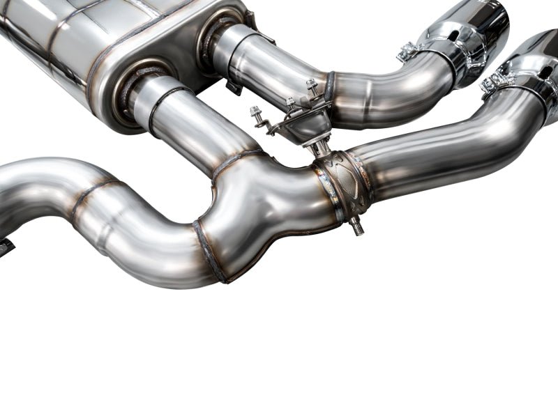 AWE Tuning 20 - 25 BMW X3 M/M Comp (F97) AWD SwitchPath Axle - Back Exhaust - Chrome Silver Tips - My Store