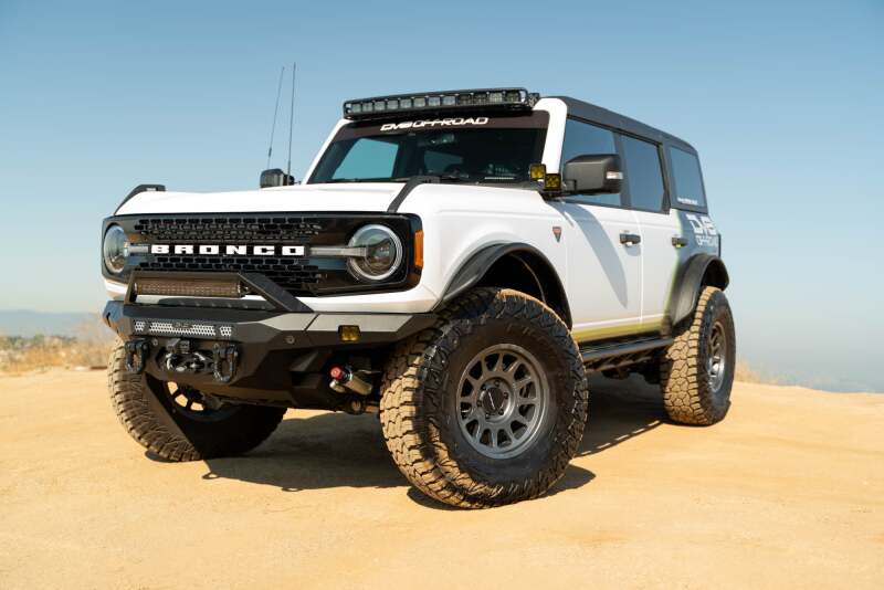 DV8 Offroad 2021+ Ford Bronco (excl. 2 - Door/Raptor) FS - 15 4 - Door Rock Sliders V2 - My Store