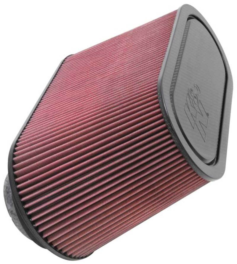 K&N Custom Racing Unique Oval Tapered Filter 17.313in OL B/7.75in OW B/14.625inOL T/6.125inOW T/9in - My Store
