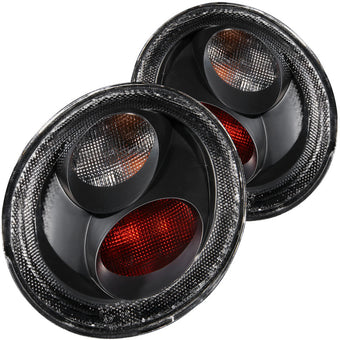compare product ANZO 1998-2005 Volkswagen Beetle Taillights Black