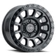 ICON Hulse 17 X 8.5 / 6 X 5.5 / 25mm Offset / 5.75in BS Double Black - My Store