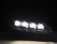 AlphaRex 99 - 09 Honda S2000 NOVA - Series Projector LED Headlights - Alpha - Black - My Store