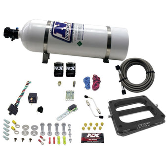 compare product Nitrous Express Dominator/Alcohol Nitrous Kit (50-300HP) w/15lb Bottle