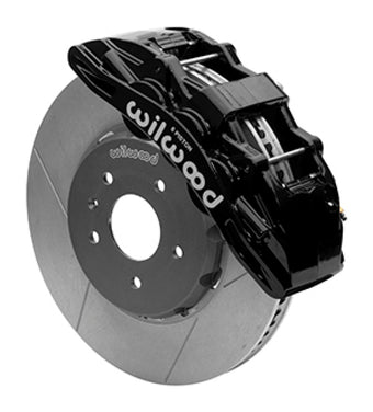 compare product Wilwood 14-19 Chevrolet Corvette SX6R Front Brake Kit 14in SRP Slotted/Drilled Black - w/ Lines